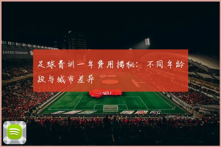 足球青训一年费用揭秘：不同年龄段与城市差异