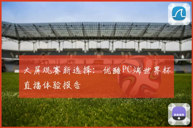大屏观赛新选择：优酷PC端世界杯直播体验报告